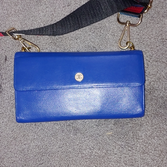 Chanel wallet on a strap